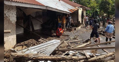 Update Korban Banjir Lahar Dingin Gunung Marapi Sumbar 50 Orang Tewas