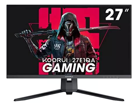 Monitor Gamer Koorui 27 Black 144Hz 1ms QHD MercadoLibre