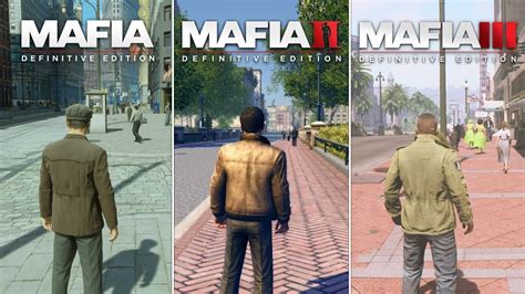 Mafia Definitive Edition Vs Mafia Vs Mafia Physics And Details