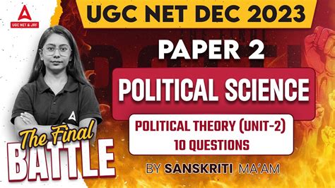 Ugc Net Political Science Unit Ugc Net Paper Political Science By