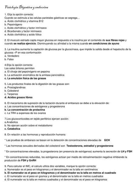 Fisiología Digestiva y Endocrina Luni Perez uDocz