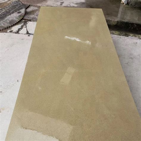 Honed Beige Sandstone Wall Stone Veneer Tiles Sandstone China Honed