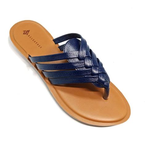 Sandal Papirut Sandal Wanita Kulit Garut Sandal Kulit Teplek Sandal