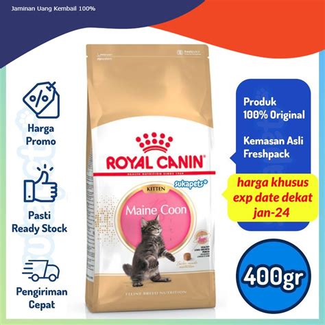 Jual Royal Canin Kitten Maine Coon Makanan Anak Kucing Gr Shopee