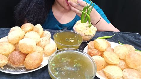 50 Spicy Panipuri Challenge Ll Golgappe Challenge Ll Gupchup Puchke