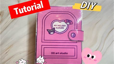 My Melody Kuromi Paper Doll House DIY Squishy Book Quite Book 1