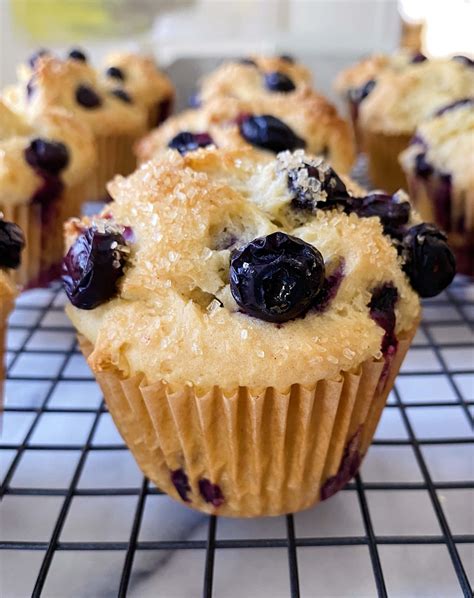 Download Delicious Blueberry Muffins To Brighten Up Your Day Wallpaper