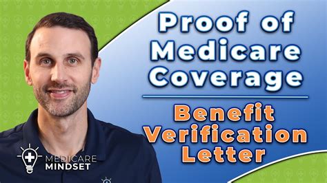 How To Get Proof Of Medicare Coverage Benefit Verification Letter