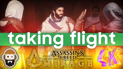 Taking Flight Assassins Creed Mirage 4k Walkthroughgameplay No