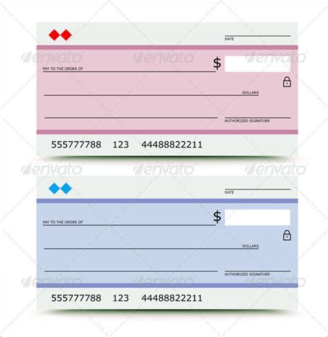 6+ Blank Cheque Samples | Sample Templates