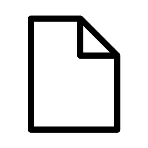 Document New Vector Svg Icon Svg Repo