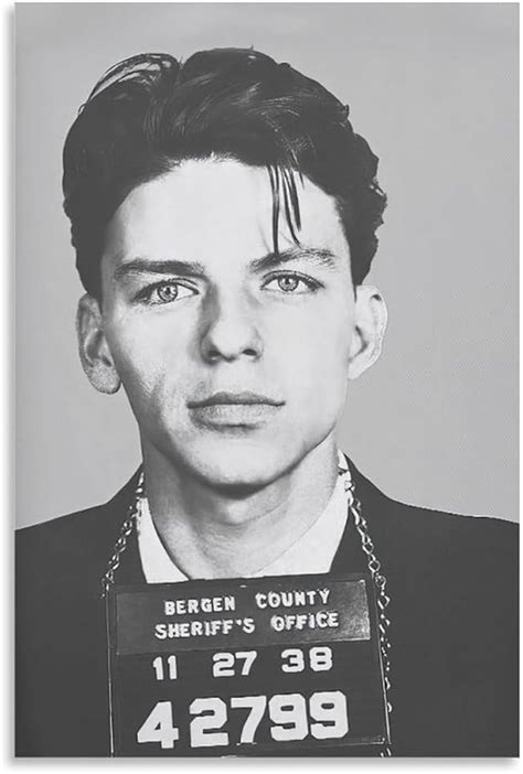 Amazon Frank Sinatra Mugshot Poster Celebrity Poster Rock Posters