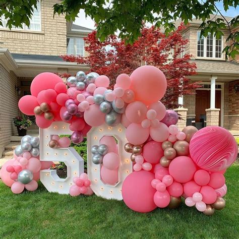 Pin By Erika Martinez On Ballon Garlands 50th Birthday Balloons