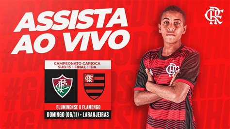 Campeonato Carioca Sub Final Jogo Fluminense X Flamengo Ao