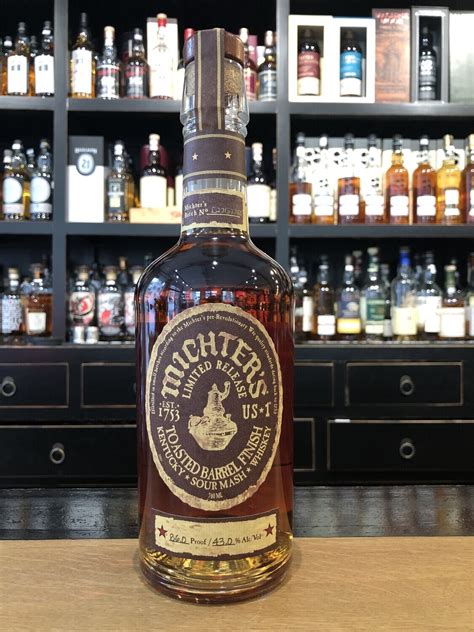 Michter S Toasted Barrel Finish Sour Mash Limitierte Abf Llung