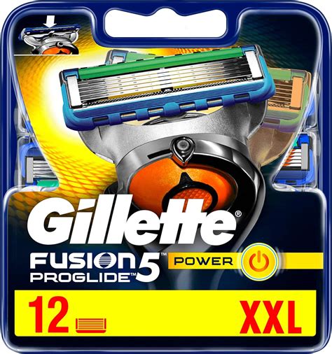 Gillette Fusion 5 ProGlide Power Rasierklingen mit Trimmerklinge für ...