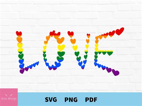 Gay Pride Svg Bundle Lgbt Svg Pride Svg Gay Svg Rainbow Etsy México