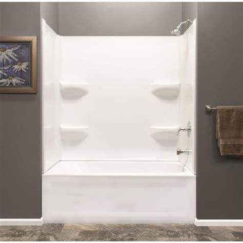 Style Selections KIT 54X30 BATHTUB RIGHT WALL Lowes Bathtub