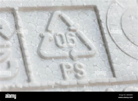 Styrofoam Recycling Symbol PS 06 Recycle Arrow Triangle Six Type Logo