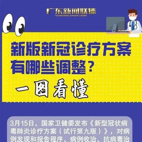 新版新冠诊疗方案调整要点一图读懂！多位专家解读方案隔离检测核酸