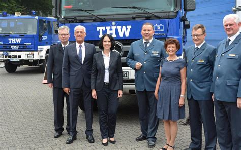 Ortsbeauftragter Beim Technischen Hilfswerk Siegburg Blaue Engel Mit