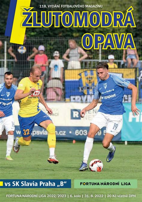 Sfc Opava Sk Slavia Praha B By Slezsk Fc Opava Issuu