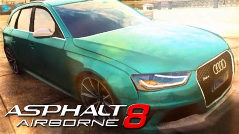 Asphalt 8 6 Multiplayer Audi Rs4 Avant Youtube