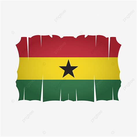 Ghana Flag Vector Png Images Ghana Flag Png Vector Design Ghana Flag