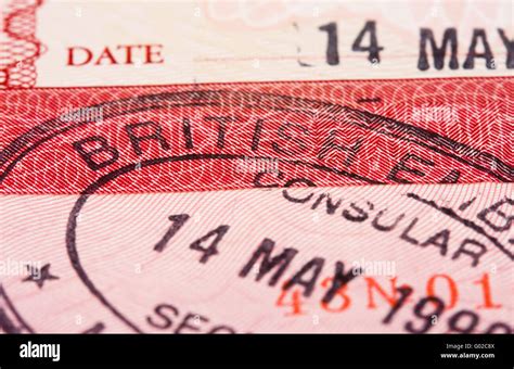 Eu Passport Stamp Hi Res Stock Photography And Images Alamy