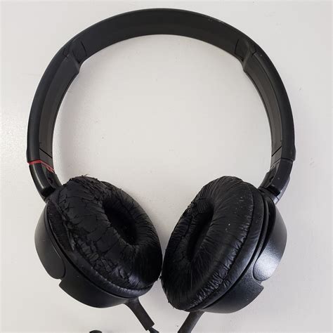 Sony Mdr Zx100 Zx Stereo Headphones Black Over The Ear Wired Tested Ebay