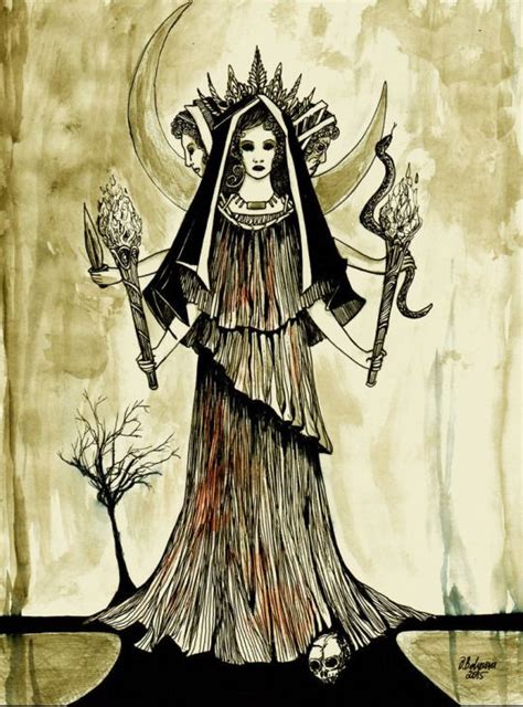 ♨ The Torch Bearer ♨ Hecate Goddess Hekate Hecate