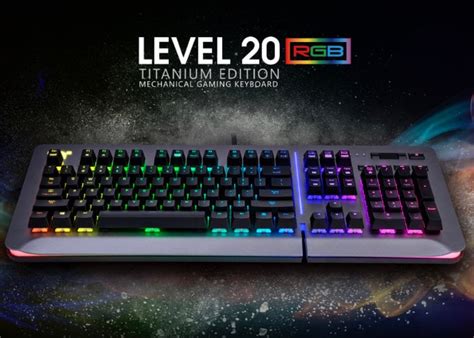 Thermaltake Level Gt Rgb Gaming Keyboard Geeky Gadgets