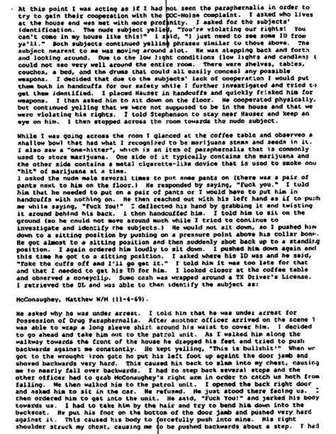 Celebrating McConaughey S Nude Bongo Bust The Smoking Gun