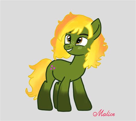 Safe Artist Malice May Oc Earth Pony Pony G Blonde