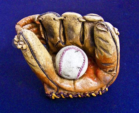 Worn Out Baseball Glove And Ball Free Photo Download Freeimages