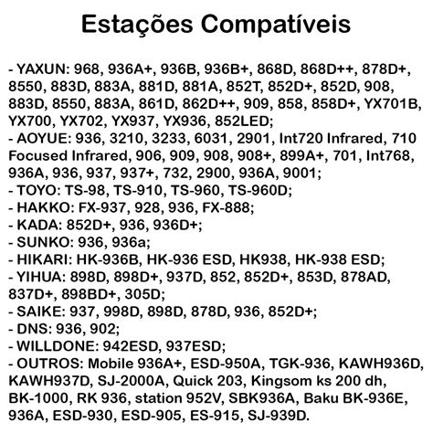 2x Ponta Faca Estação Solda 21J179 900m t k 936 Hakko Yaxun Dns Hikari