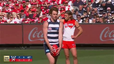 Geelong Vs Sydney 2022 Afl Gf 2nd Qtr Highlights Abc Youtube