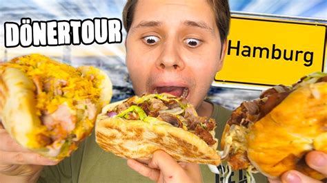 DÖnerfressen Durch Hamburg😍🥙special Döner Am Ende😆 Youtube