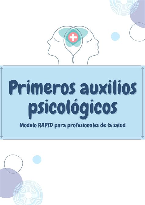 Primeros Auxilios Psicológicos Modelo Rapid By Karen Rodriguez Issuu