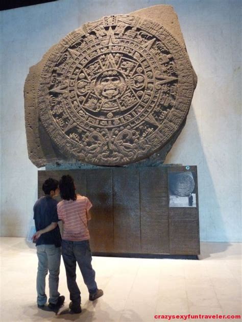 Piedra del Sol Aztec calendar - Crazy sexy fun traveler - travel blog about adventure and spa