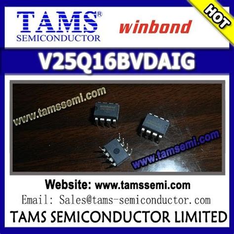 V25Q16BVDAIG WINBOND 16M BIT SERIAL FLASH MEMORY WITH DUAL AND QUAD