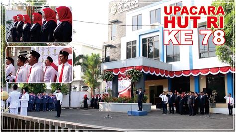 Upacara Hut Ri Ke Di Kantor Pusat Pt Bpr Bkk Kab Pekalongan