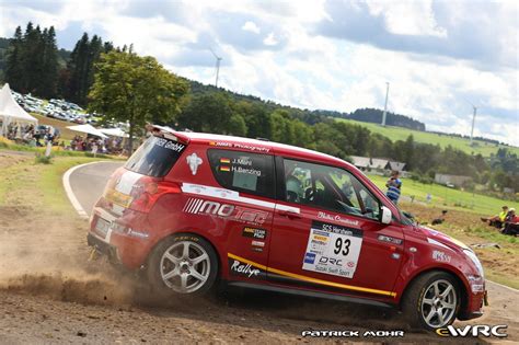 Mahl Jannik Benzing Hanna Suzuki Swift Sport Mk Adac Rallye