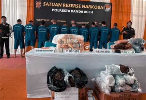 Polresta Dalam Waktu 6 Bulan Tangkap 143 Tersangka Narkoba