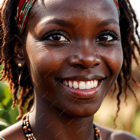 Premium Photo Kenyan Woman From Kenya Typical National Citizen