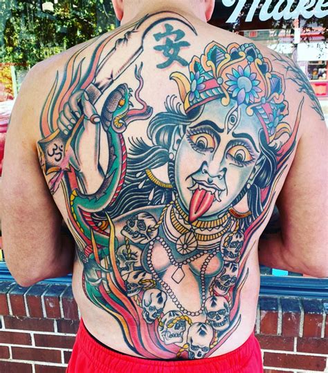 Kali Back Tattoo