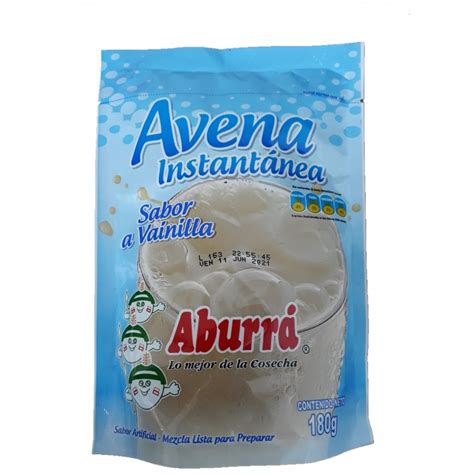 Avena Aburra Instantanea Vainilla X Gr Cereales Avenas Y Granolas