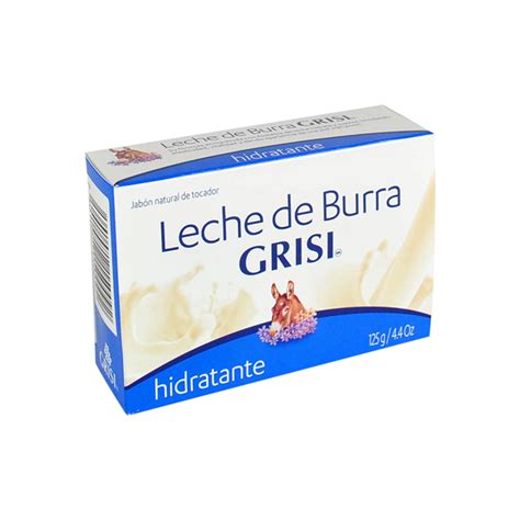 GRISI LECHE DE BURRA HIDRATATE 125 GR JABON Farmapronto