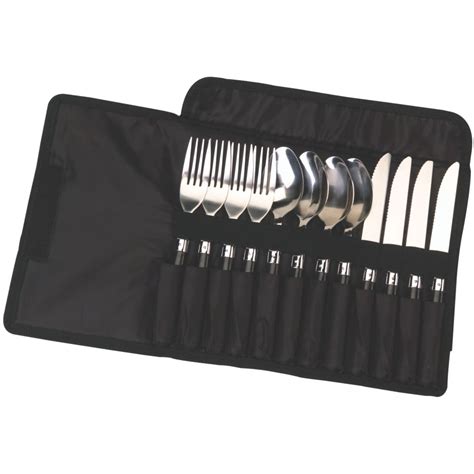 12-Piece Stainless Steel Flatware Set | Coleman