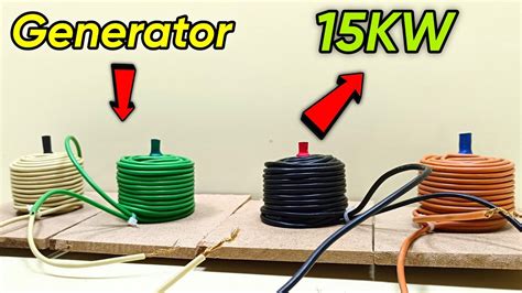 How To Make 220v 15000w Fuel Less Electricity Generator At Home Use Pvc